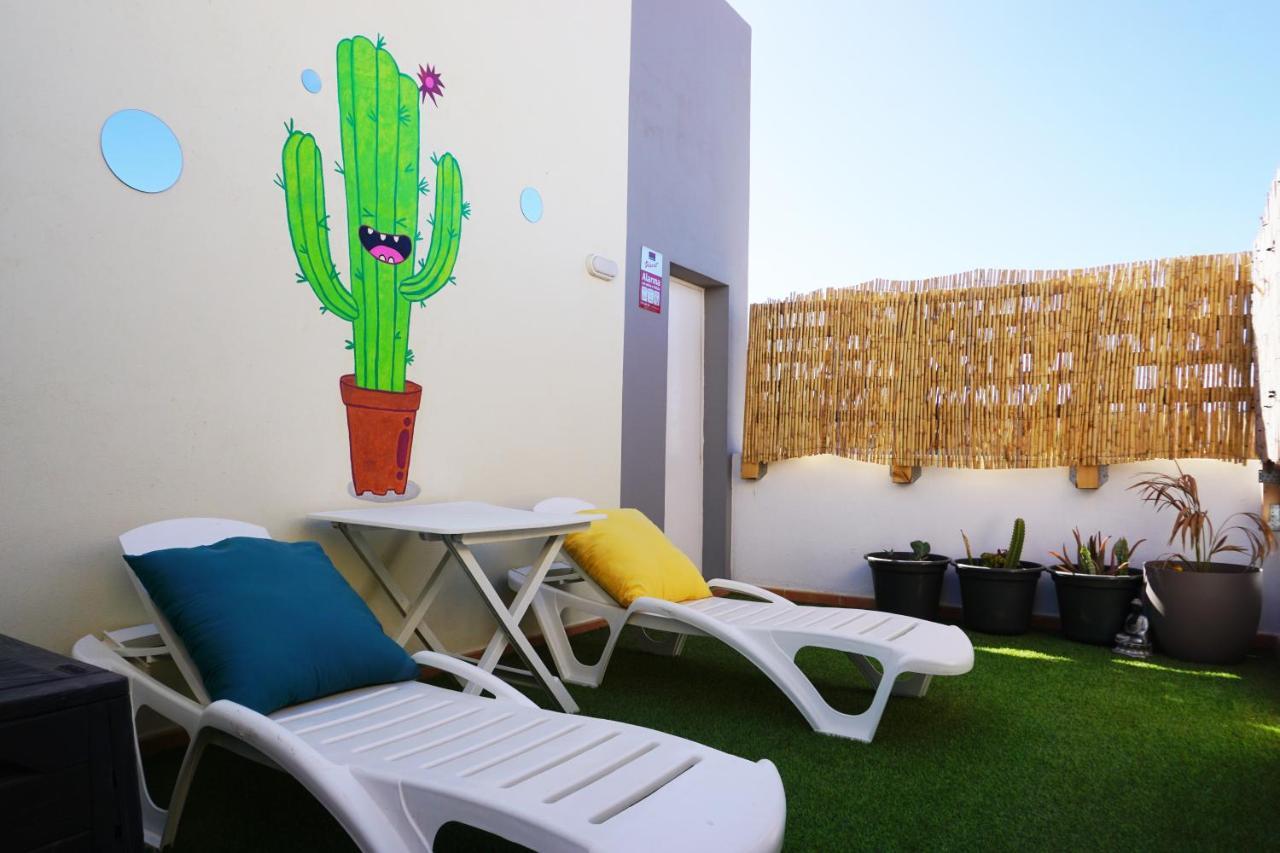 Apartamento con azotea privada #TheFunnyCactus Appartamento Puerto del Rosario  Esterno foto